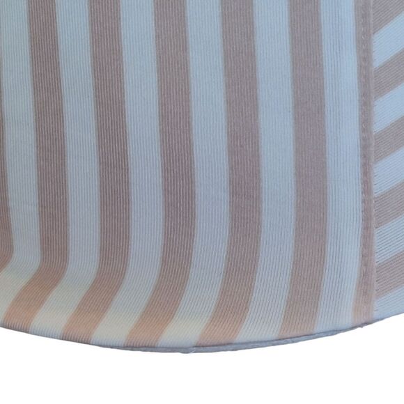 Cacique Bra 40F Lightly Lined Balconette Smooth Underwire Blush Pink Stripes - Picture 14 of 16